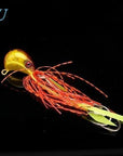 Fantu Sea Fishing Octopus Squid Lure 80G Fishing Spinner Jigs Sinking Bait-Bass Jigs-Bargain Bait Box-golden-Bargain Bait Box