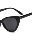 Fashion Cat Eye Sunglasses For Women Brand Designer Vintage-Sunglasses-Daily Lives Store-glossy black big-Bargain Bait Box