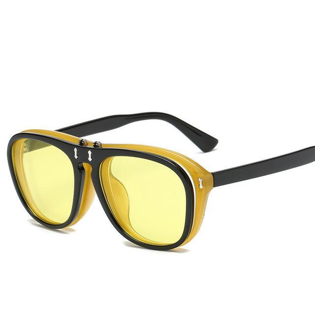 Fashion Square Sunglasses Women Men Brand Designer Vintage Summer-Sunglasses-Marcedes Denz Glasses Store-3-Bargain Bait Box