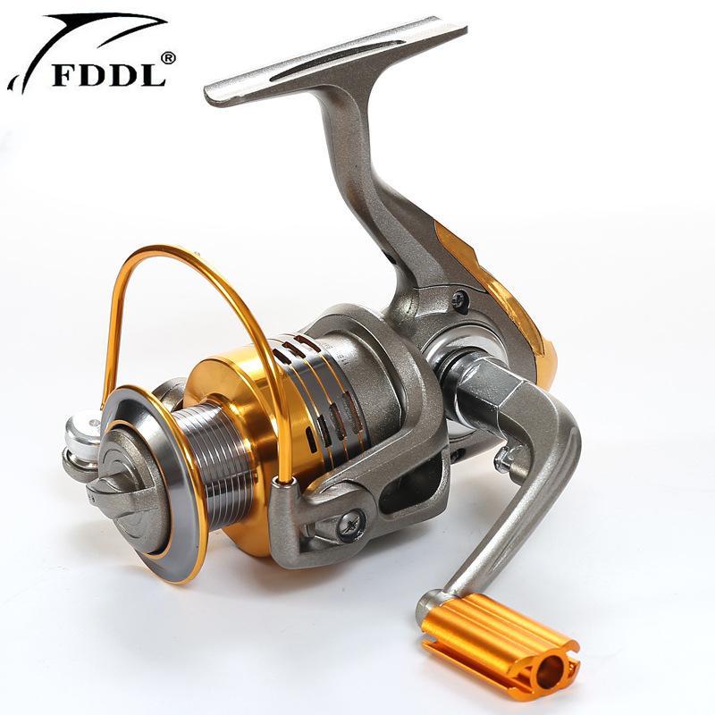 Fddl 11Bb Metal Coil Pre-Loading Spinning Fishing Reels-Spinning Reels-Outdoor Sports & fishing gear-1000 Series-Bargain Bait Box