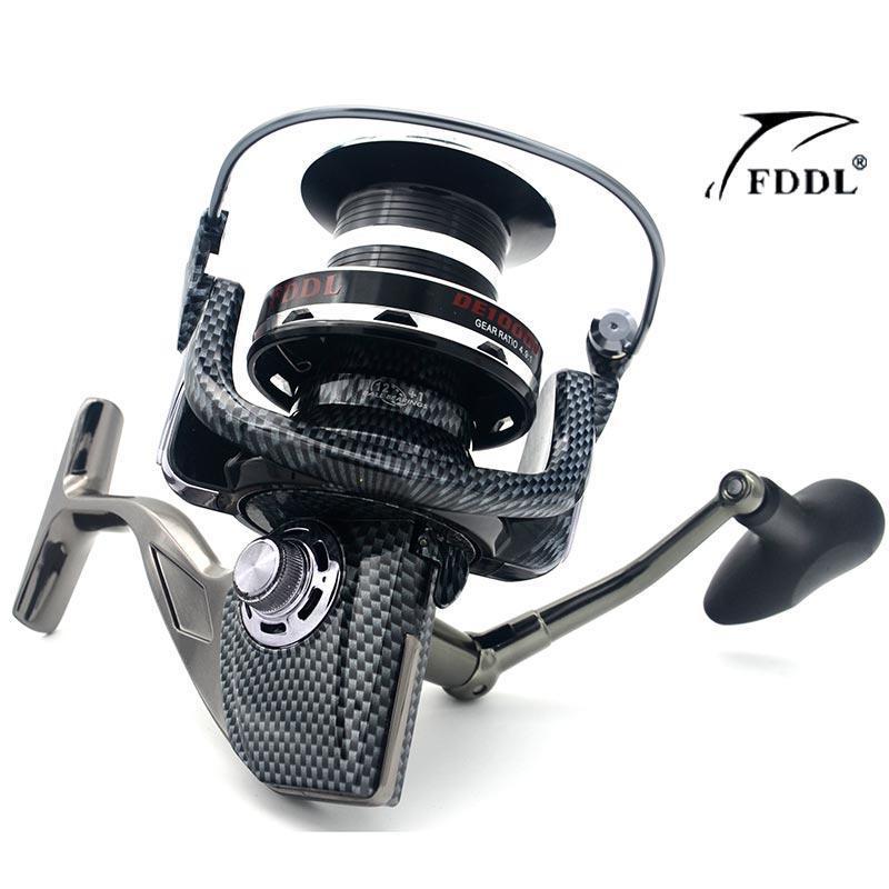 Fddl 9000/10000 Full Metal Spool Jigging Trolling Long Shot Casting For Carp And-Spinning Reels-RedMeet Fishing Store-9000 Series-Bargain Bait Box