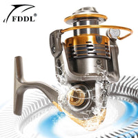 Fddl Dp1000~7000 Fishing Reels Spinning Reel 11Bb 5.2:1 4.7:1 Metal Spool-Spinning Reels-TinyBear's Store-1000 Series-Bargain Bait Box