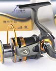 Fddl Eleven Axles Ball Bearing Full Metal Rocker Arm Shaft Fishing Reel-Spinning Reels-Shenzhen Chase's Stylish Fishing & Riding Store-1000 Series-Bargain Bait Box