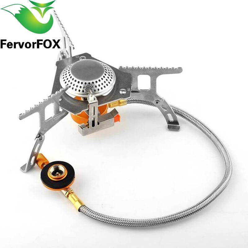 Fervorfox Folding Outdoor Gas Stove Camping Stoves Portable Gas Electronic Stove-Infinit Import&Export Trading Co.,Ltd.-Bargain Bait Box