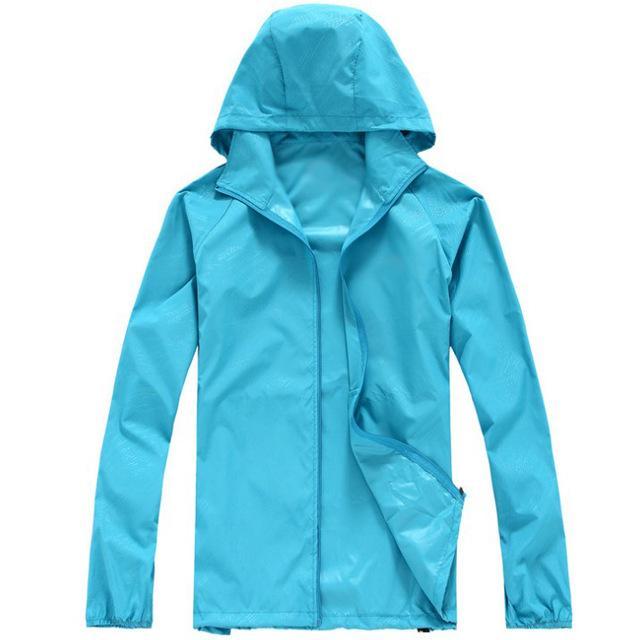 Fifteen Colors Long Sleeve Outdoor Quick Dry Skin Windbreaker Sport Jackets-Youchuang Co.,Ltd-03-XS-Bargain Bait Box