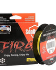 Fire Fishing Line 300M Fire Filament Line Smooth Super Pe Fire Fishing Line-Sequoia Outdoor (China) Co., Ltd-yellow-0.3-Bargain Bait Box