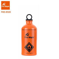Fire Maple Outdoor Camping Portable Aluminum Gasoline Bottle Liquid Fuel Spare-FireMaple Official Store-500ml-Bargain Bait Box