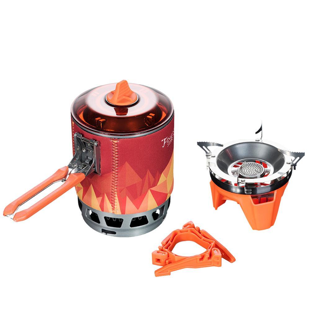 Fire Maple Outdoor Personal Cooking System Hiking Camping Equipment Oven-JSA Outdoor equipment Store-Green-Bargain Bait Box
