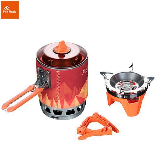 Fire Maple Outdoor Personal Cooking System Hiking Camping Equipment Oven-JSA Outdoor equipment Store-Orange-Bargain Bait Box