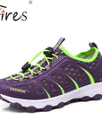 Fires Summer Women Hiking Shoes Light Weight Sport Shoes Ladies Mesh Cool-Fires Official Store-purple-5-Bargain Bait Box