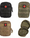 First Aid Bag Molle Medical Emt Cover Outdoor Emergency Military Program Ifak-Silvercell Store-army green-Bargain Bait Box