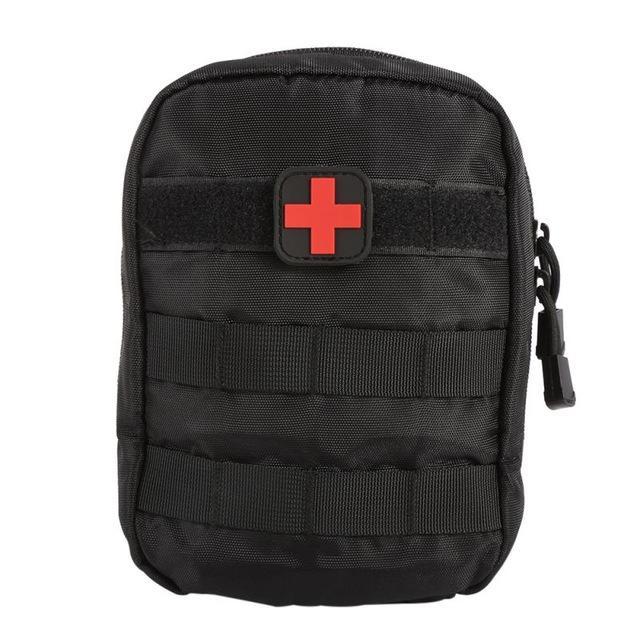 First Aid Bag Molle Medical Emt Cover Outdoor Emergency Military Program Ifak-Silvercell Store-black-Bargain Bait Box