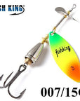 Fish King 10Cm-15 Mepps Long Cast Deep Running Spinners Fishing Lure Spinner-FISH KING Official Store-Green-Bargain Bait Box