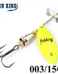 Fish King 10Cm-15 Mepps Long Cast Deep Running Spinners Fishing Lure Spinner-FISH KING Official Store-Red-Bargain Bait Box