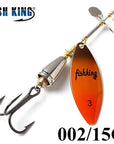 Fish King 10Cm-15 Mepps Long Cast Deep Running Spinners Fishing Lure Spinner-FISH KING Official Store-Yellow-Bargain Bait Box