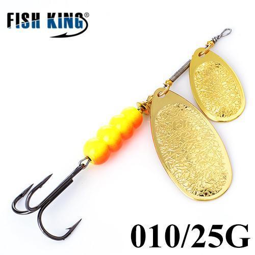Fish King 11Cm-25G Mepps Long Cast Deep Running Spinners Fishing Lure Spinner-FISH KING Official Store-Black-Bargain Bait Box