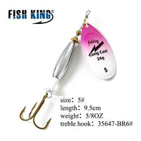 Fish King 11Cm-25G Mepps Long Cast Deep Running Spinners Fishing Lure Spinner-FISH KING Official Store-Multi-Bargain Bait Box