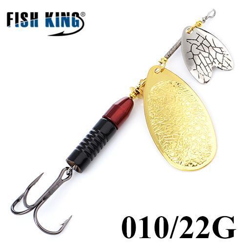 Fish King 12Cm-22G Mepps Long Cast Deep Running Spinners Fishing Lure Spinner-FISH KING Official Store-Black-Bargain Bait Box