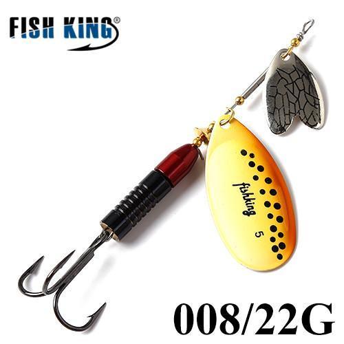 Fish King 12Cm-22G Mepps Long Cast Deep Running Spinners Fishing Lure Spinner-FISH KING Official Store-Blue-Bargain Bait Box