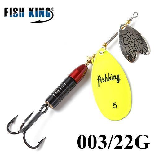Fish King 12Cm-22G Mepps Long Cast Deep Running Spinners Fishing Lure Spinner-FISH KING Official Store-Red-Bargain Bait Box