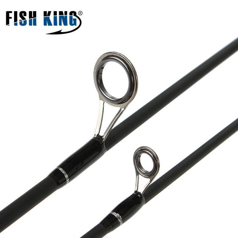 Fish King 1.8M Ul 2 Tips Lure Weight 0.8-5G Spinning Fishing Rod 2.1M 2-Spinning Rods-Mavllos Fishing Tackle Store-1.8 m-Bargain Bait Box