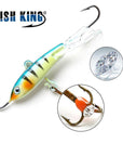 Fish King 1Pc 12G/6.7Cm Ice Fishing Lures Winter Bait Hard Lure Balancer For-FISH KING First franchised Store-Burgundy-Bargain Bait Box
