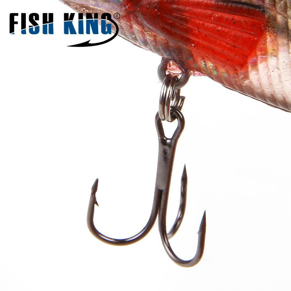 Fish King 1Pc 8/10Cm 10 Color Soft Bait Jig Fishing Lure With Lead Head Fish-Fishing Tackle-005 8CM-Bargain Bait Box