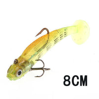 Fish King 1Pc 8/10Cm 10 Color Soft Bait Jig Fishing Lure With Lead Head Fish-Fishing Tackle-031 8CM-Bargain Bait Box