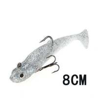 Fish King 1Pc 8/10Cm 10 Color Soft Bait Jig Fishing Lure With Lead Head Fish-Fishing Tackle-065 8CM-Bargain Bait Box