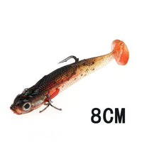 Fish King 1Pc 8/10Cm 10 Color Soft Bait Jig Fishing Lure With Lead Head Fish-Fishing Tackle-103 8CM-Bargain Bait Box