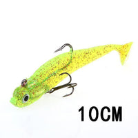 Fish King 1Pc 8/10Cm 10 Color Soft Bait Jig Fishing Lure With Lead Head Fish-Fishing Tackle-125 10CM-Bargain Bait Box