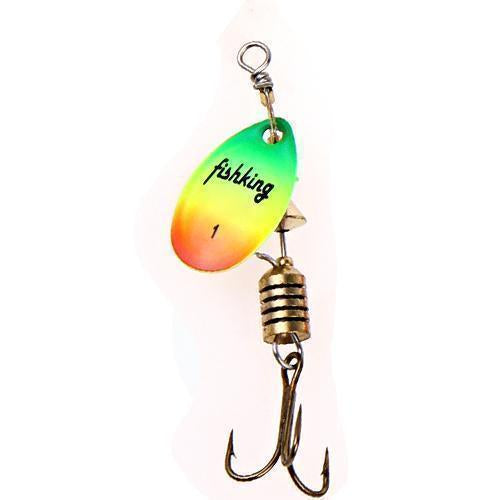 Fish King 1Pc Size0-Size5 Fishing Lure Pesca Mepps Spinner Bait Spoon –  Bargain Bait Box