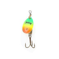 Fish King 1Pc Size0-Size5 Fishing Lure Pesca Mepps Spinner Bait Spoon Lures With-FISH KING First franchised Store-Multi Size2-Bargain Bait Box