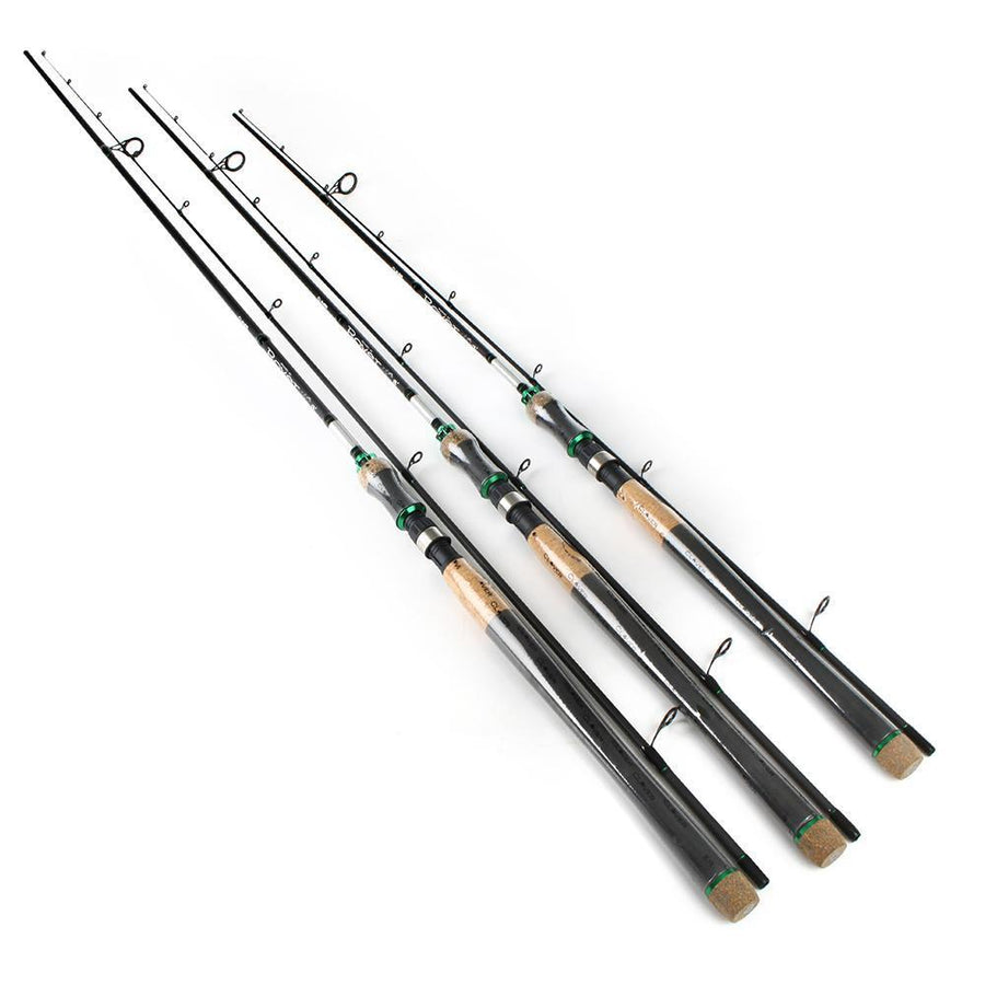 Fish King 4115 High Carbon 2.1M-2.7M 2 Section Soft Lure Fishing Rod Lure Weight-Spinning Rods-FISH KING Go fishing together Store-2.1 m-Bargain Bait Box