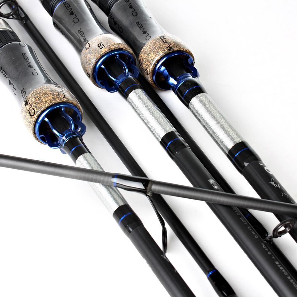 Fish King 4117 High Carbon 2.1M-2.7M 2 Section Soft Lure Fishing Rod Lure Weight-Spinning Rods-FISH KING Go fishing together Store-2.1 m-Bargain Bait Box