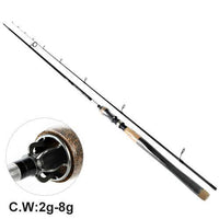 Fish King 5 Colors Lure Weight 2-40G Ultra Light Spinning Fishing Rod 2.7M-Spinning Rods-Mavllos Fishing Tackle Store-Black-2.1 m-Bargain Bait Box
