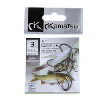 Fish King 50 Pcs/Lot 3#-12# Aji Carbon Steel Fishing Hook Fishhooks Durable-FISH KING First franchised Store-10-Bargain Bait Box