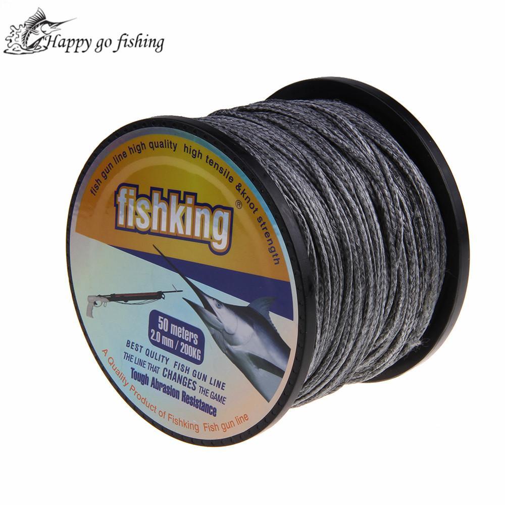 Fish King 50M 1.8Mm/160Kg 2.0Mm/200Kg Excellent Carp Fishing Spearfishing Rope-FISH KING First franchised Store-Green-Bargain Bait Box