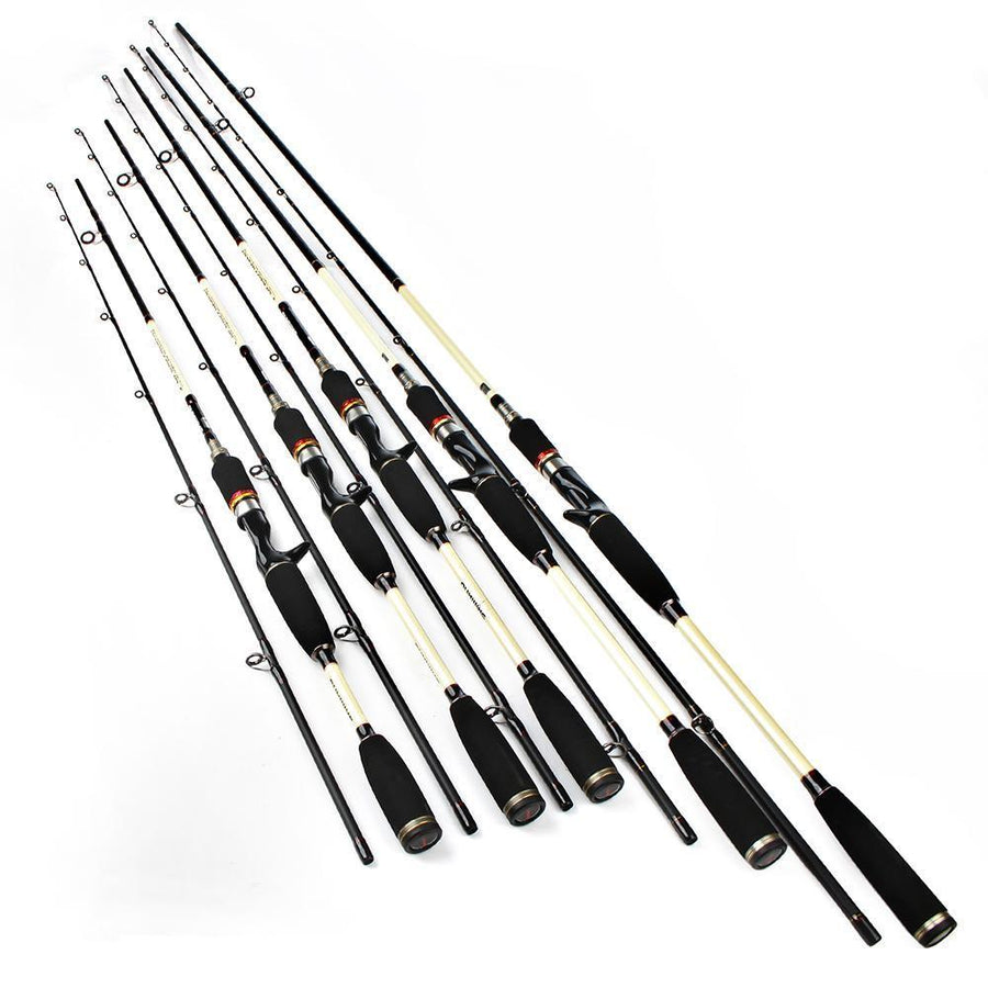 Fish King 99% Carbon 1.8M To 3M Hard 2 Section 15-30G Fast Lure Fishing Rod-Baitcasting Rods-Fishing Tackle-1.8 m-Bargain Bait Box