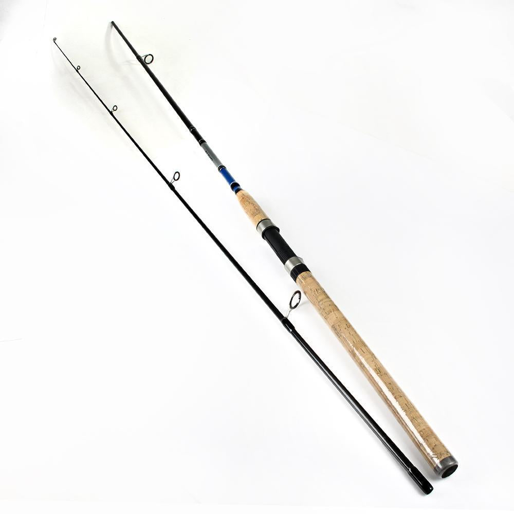 Fish King 99% Carbon 2.1M 2.4M 2.7M 2 Section Soft Lure Fishing Rod Lure-Spinning Rods-FISH KING Go fishing together Store-Burgundy-2.1 m-Bargain Bait Box