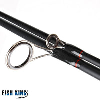 Fish King 99% Carbon Soft Bait Lure Spinning Rod 2.1M 2.4M 2.7M 5-25G 2-Spinning Rods-FISH KING First franchised Store-2.1 m-Bargain Bait Box