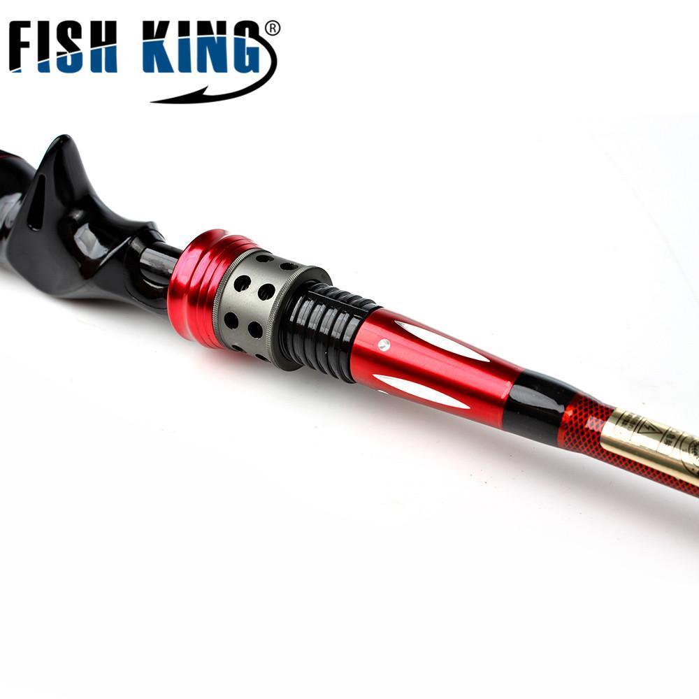 Fish King Carbon 2.1M Two Segments Section C.W. M Ml Lure Weight 7-25G Line-Baitcasting Rods-FISH KING Official Store-Bargain Bait Box