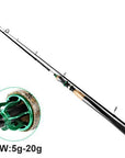 Fish King Hi Carbon 5 Color 2.1M-2.7M 2 Section Soft Lure Fishing Rod Lure-Spinning Rods-FISH KING Official Store-Green-2.1 m-Bargain Bait Box