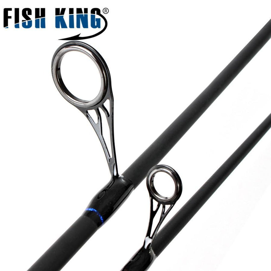 Fish King Hi Carbon 5 Color 2.1M-2.7M 2 Section Soft Lure Fishing Rod Lure-Spinning Rods-FISH KING Official Store-Yellow-2.1 m-Bargain Bait Box