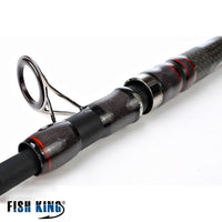 Fish King High Carbon 3.9M 4.2M 4.5M50-150G 5 Sections Spinning Fishing Surf Rod-Telescoping Fishing Rods-FISH KING Official Store-White-Bargain Bait Box