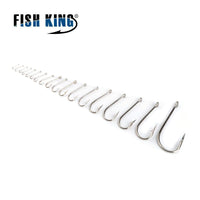 Fish King Mustad 2330 From Norway 2#-9# 50Pcs 10-20# 100Pcs Fishing Hook Long-FISH KING First franchised Store-50pcs-Bargain Bait Box