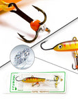 Fish King Winter Fishing Balancer 4Pcs/Pack 10G-30G 6Cm-9.3Cm Ice Fishing Jig-Fishing Tackle-as photo-Bargain Bait Box