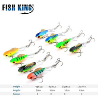 Fish King Winter Ice Fishing Lure 1Pc 38Mm-65Mm Balancer Hard Bait Lure For-FISH KING First franchised Store-see photo-38mm-4g-1pcs-Bargain Bait Box