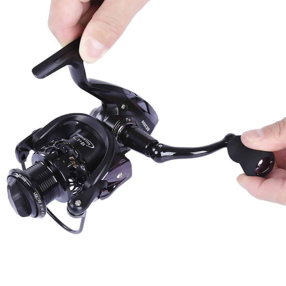 Fishdrops Lightweight Hollow-Out Spinning Reel Fishing Tackle Lure-Spinning Reels-Shenzhen Outdoor Fishing Tools Store-1000 Series-Bargain Bait Box