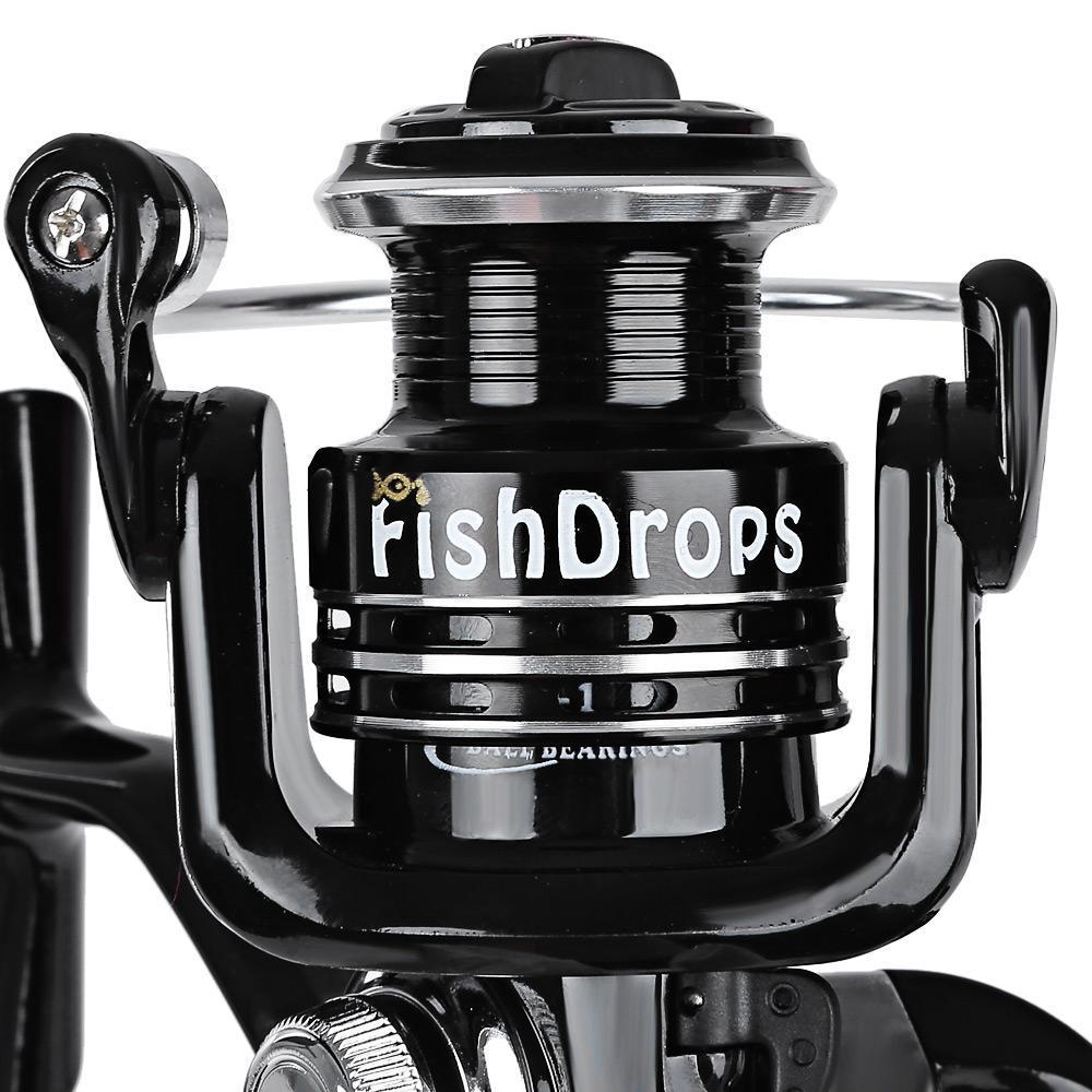 Fishdrops Size 1000 - 7000 13Bb Metal Reel Spinning Fishing Reel Bait Tackle-Spinning Reels-Bike-Lover&#39;s Equipment Store-1000 Series-Bargain Bait Box